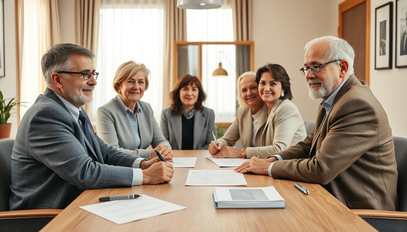 Senior legal planning support